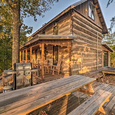 Villa Historic Cabin With Stunning Kentucky Lake View Waverly Exterior foto